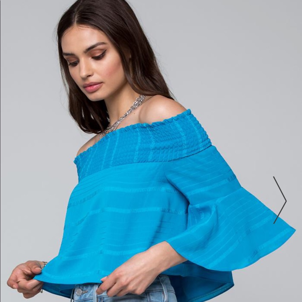 NWT Bebe Crop Top 💙💚